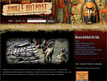 Tablet Screenshot of jungleoutpost.com